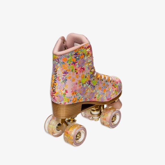 Floral Print Roller Skates - Picture 3 of 3